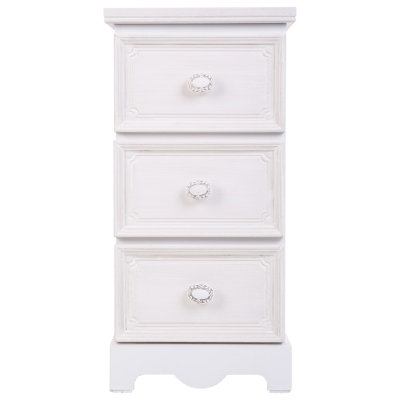 Aahir 31cm W Manufactured Wood Bedside Table