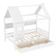 Lits en bois peu encombrants avec rangement, conception enfantine, usage domestique