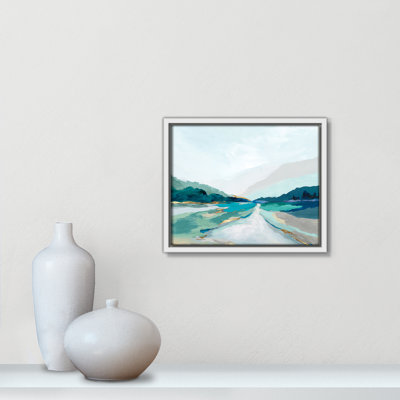 Hope Creek - Blue Version Print by Isabelle Z