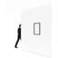 1 - Light LED Flush Mounted Sconce-975999356