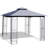Heavy-duty Large 10 Ft. W x 10 Ft. D Steel Patio Gazebo Canopy-73480644