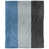 Bleu / argent / noir