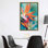 «Vivid Birds of Paradise II» par Jennifer Paxton Parker, reproduction d'art sur toile tendue