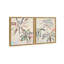 Oliver Gal Michaela Nessim - Inevitable Joy Noon Set Floral and Botanical - Diamond Dust Framed Canvas Art-1713316483-1713316511