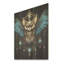 Cubist Night Sky Bat - chauve-souris animalière sur bois-571890061
