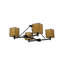 4 - Light Semi Flush Mount