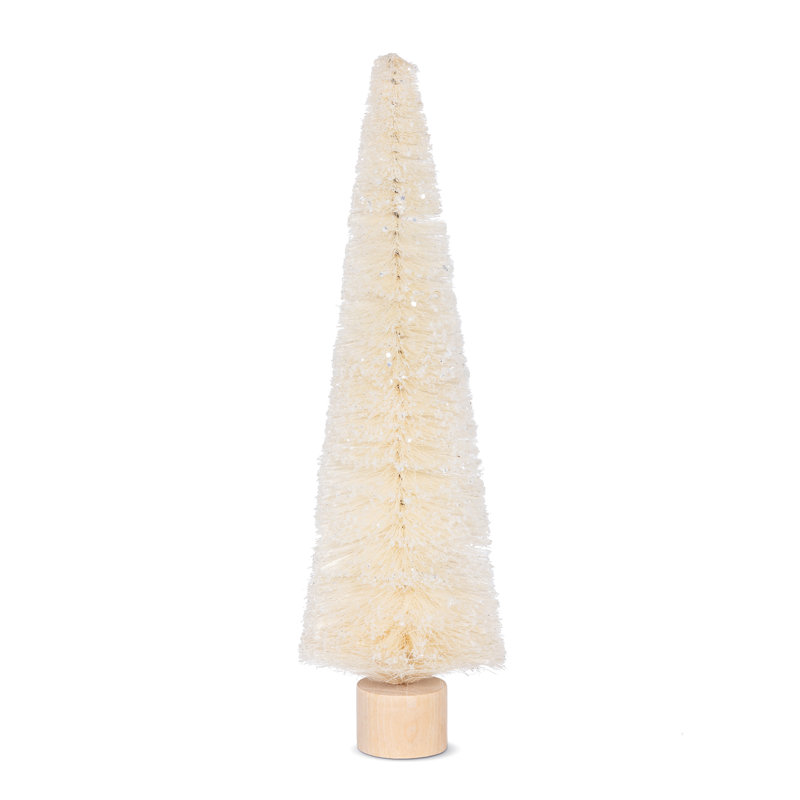 Glittered Sisal Tree Large