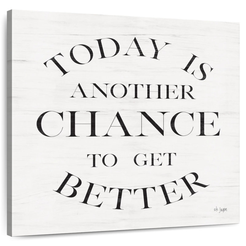 Tergel Chance To Get Better I, H 10 po x l 10 po