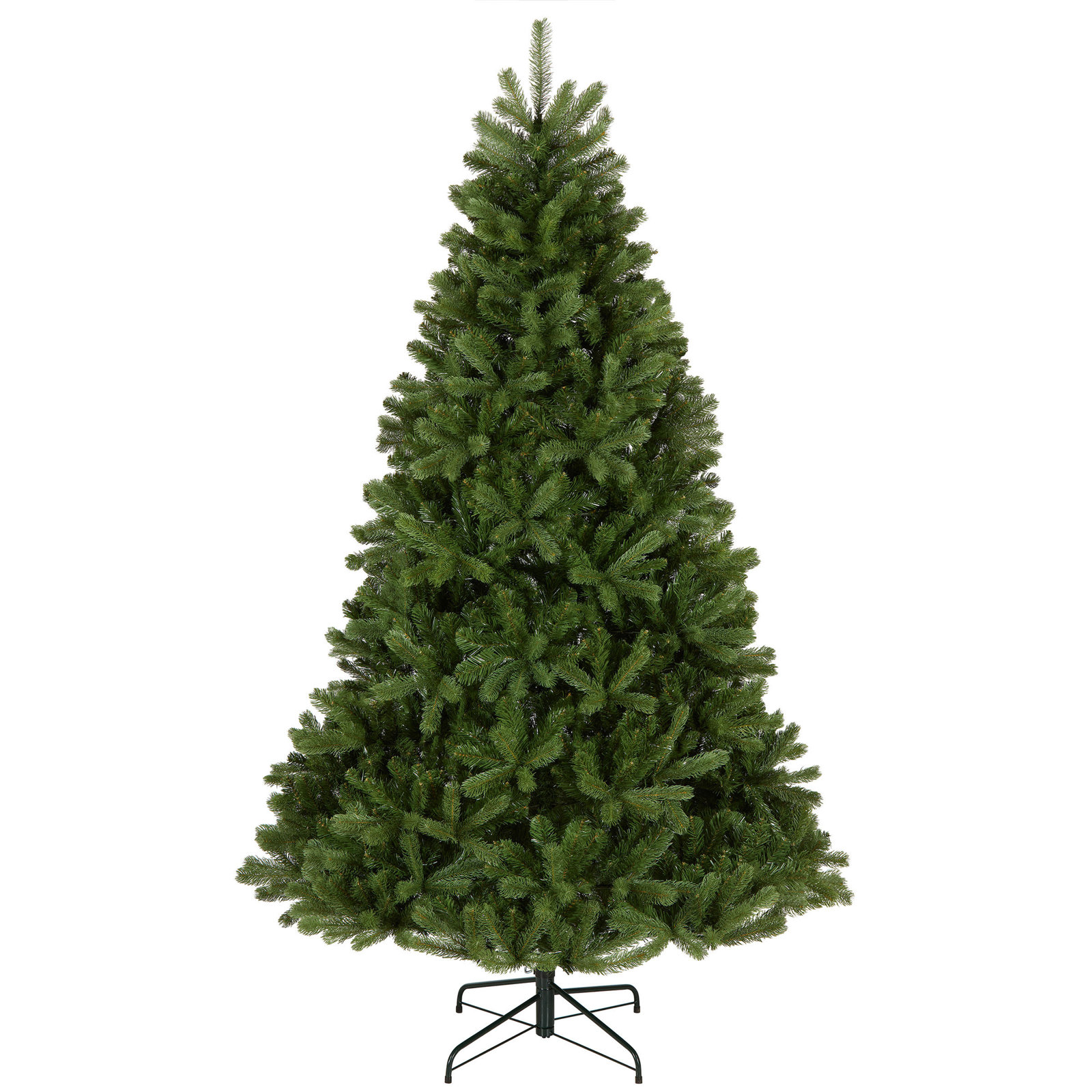 Pre-Lit Fir Christmas Tree, 7' H x 55" W, Not Pre-Lit