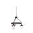 Georgetown 3 - Light Dimmable Wagon Wheel Chandelier