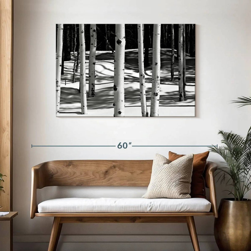 Harnek Aspens monochrome, H 30 po x l 45 po