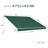 Patio Awning  Sunshade Canopy with Half-Cassette for Manual Retractable Awnings-1808313198
