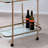 Gunter Metal Bar Cart