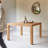 Eden Oak Solid Wood Dining Table