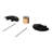 Vestil 7.16 in. Speed Bump End Caps