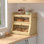 Bamboo Bread Box 2 Layers Food Storage Container
