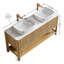 Meuble-lavabo autoportant avec tablette ouverte-352224029