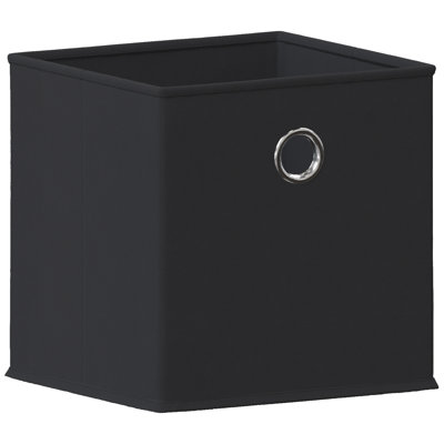 Cube Storage Basket, Black, UKFR Certified