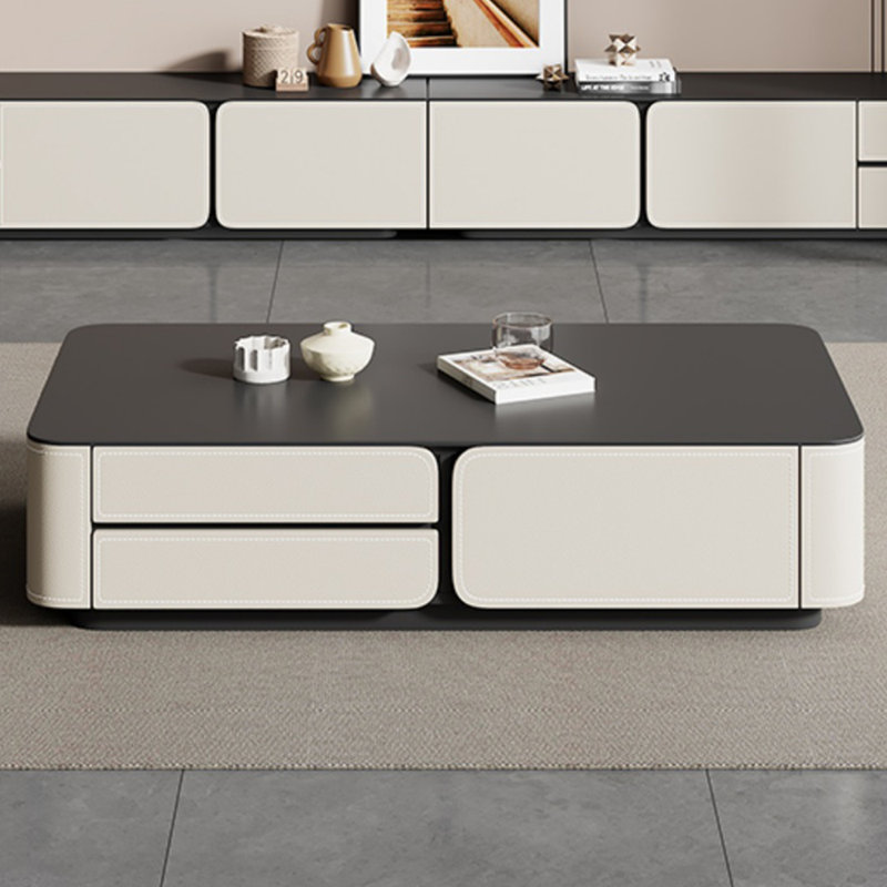 Table basse Rock Slab, H 13,78 po x L 51,18 po x l 27,56 po
