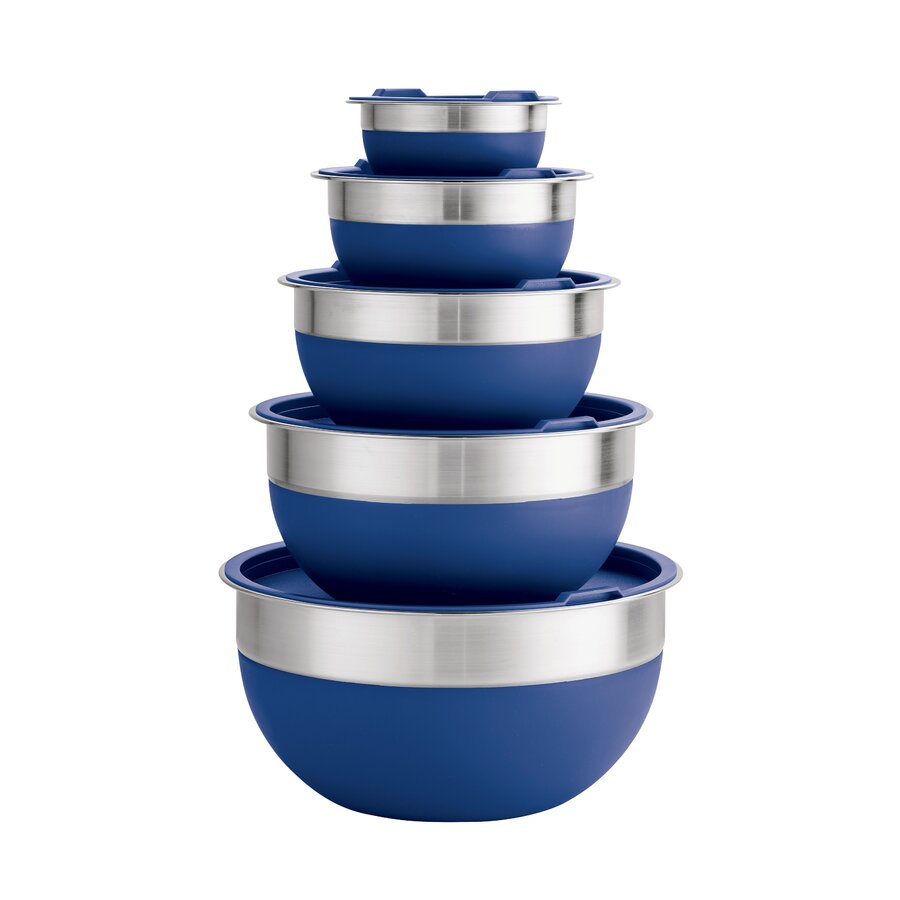 Tramontina 10 Pc Mixing Bowl Set