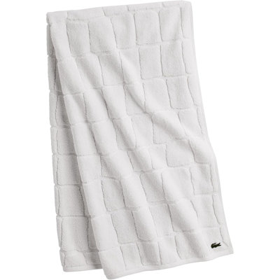 Serviette de bain en jacquard 100% coton Lacoc Croc Scale