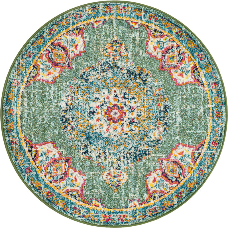Pennylane Oriental Indoor Rug, Round 4'1"