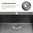 30 Inch Drop-In Single Bowl Kitchen Sink-125024958
