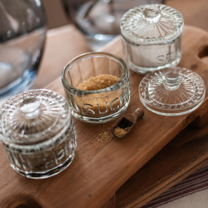 Bistro Glass Sugar Cellar