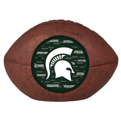 Logo 3D DEL en résine des Spartans de l'Université d'État du Michigan (NCAA) | 26,7 cm