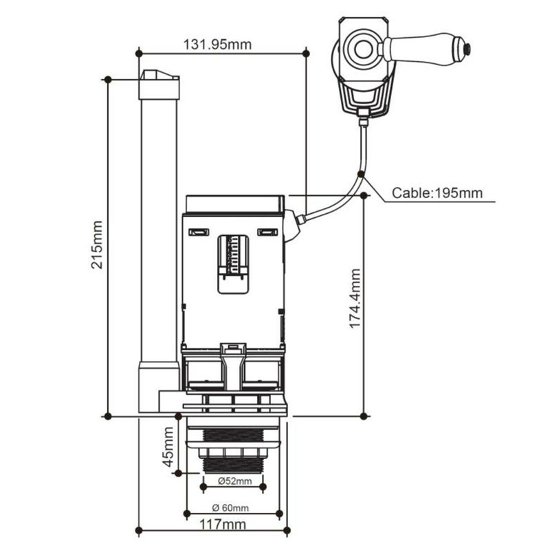 Lever Flush Valve