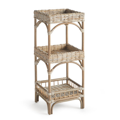 Raye 16'' W Rattan Shelving Unit
