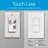 Caseta Smart Lighting 5-amp Single-pole/3-way Smart Tap Master Light Switch, White