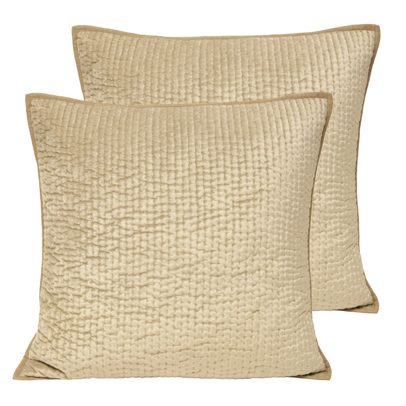 Brooklands Square Cushion, Silver, Polyester