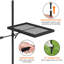 Swivel Campfire Grill with Adjustable Height & 360° Rotation | Portable Alloy Steel Fire Pit Grate for BBQ, Camping, Hiking & Backyard Picnic