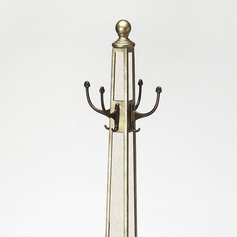 Farum Solid Wood Freestanding Coat Rack
