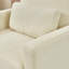 Chaise d'appoint moderne, fauteuil rembourré en chenille-102105232