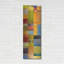 Brayden Studio® «Color Panels with Green Grass» par Michelle Calkins, art mural en métal-902546548