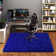 Super Soft BrightBlue Rug, Oversized Living Room Rug, Thick Pile Rug, Fluffy Tufted Room Rug For Room Bedroom Large Cozy Fuzzy Rug Room Home Decor Aesthetic Soft Non Slip Rug Decor Aesthetic, Christmas Decor, Halloween Decor