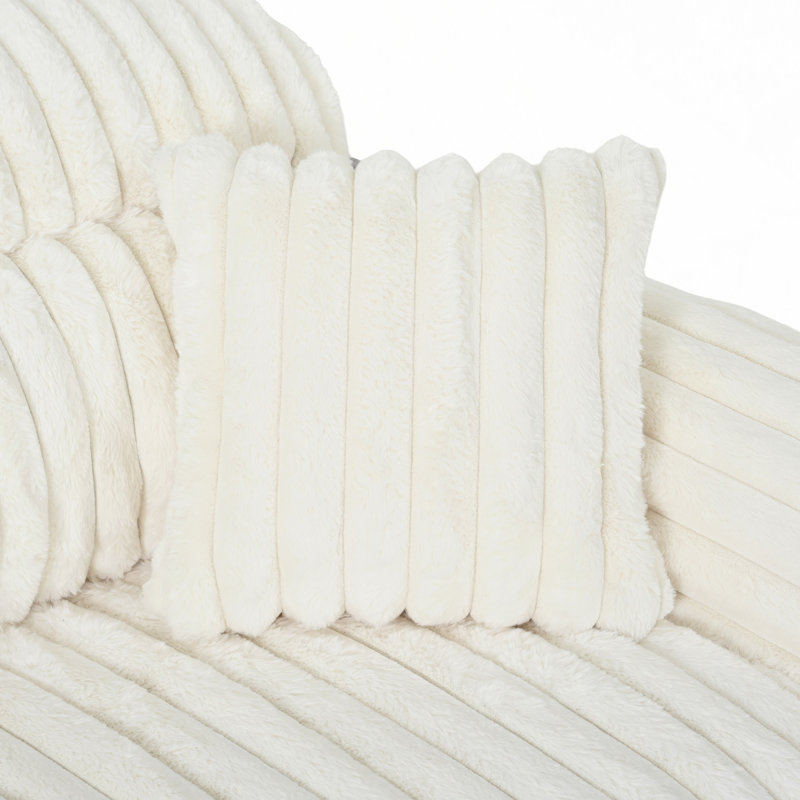 Chaise longue Canapé-lit 65,25 po Cloud, Beige