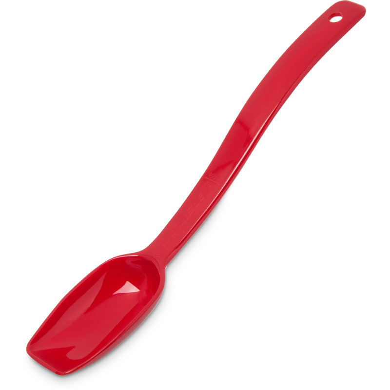 Produits alimentaires Carlisle 0,5 oz. Cuillère solide, Rouge