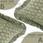 Housse de coussin à motif de volants en lin imprimé floral Fabividine - imprimé floral Tulsi Buti-106744362-106744363