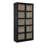 Linville Falls Shou Sugi Ban Curio Cabinet