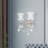 Evannah Steel Flush Mounted Sconce-22436172