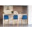Neliha Upholstered Counter Stool with Metal Frame-1263415582