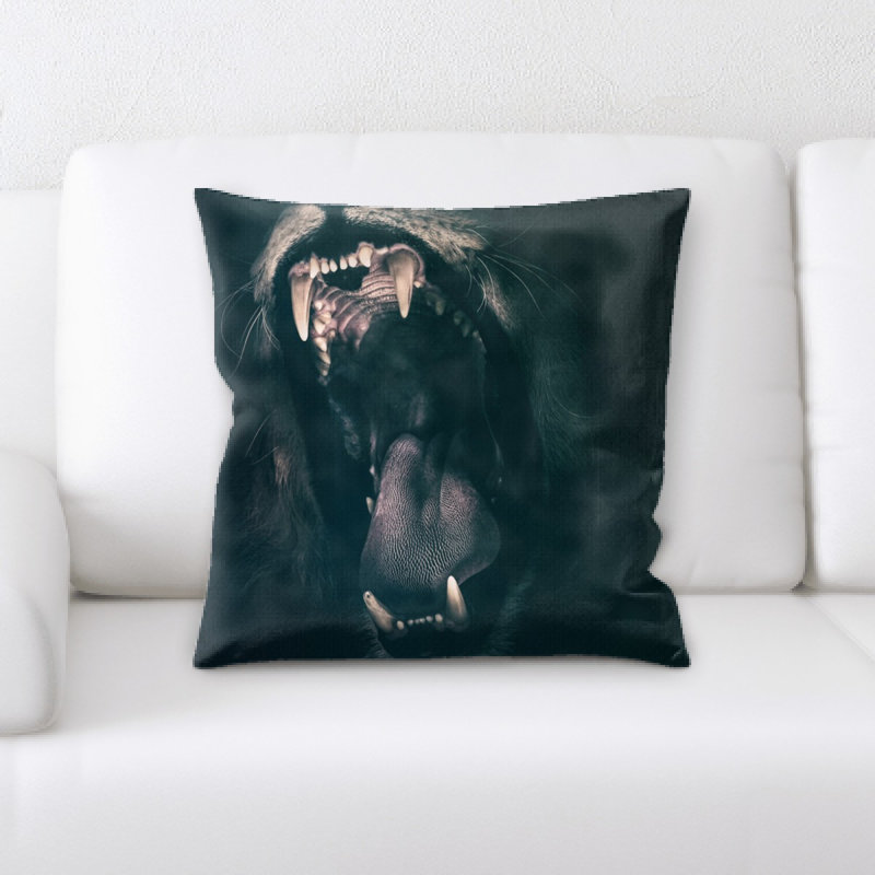 Microsuede Throw Pillow