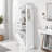 Modern Tall Storage Cabinet - Adjustable Shelves, Soft-Close Hinges, Perfect for Home Organization-748409180