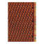One-of-a-Kind 3'11'' x 5'6'' 1900s Area Rug in Navy Blue/Rust