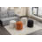 18.5'' Counter Footrest Stool,Boucle Ottoman-94413382