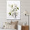 Apple Blossom Monochromatic Elegance XXVII - Floral Wall Art Living Room