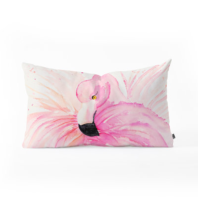Coussin lombaire monika strigel flamant rose ballerine